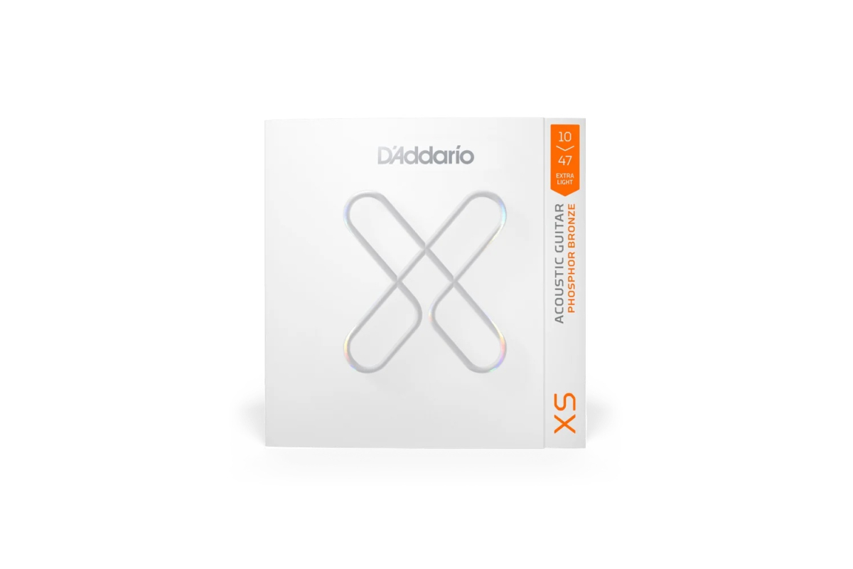 Struny do gitar akustycznych D’ADDARIO XS PHOSPHOR BRONZE EXTRA LIGHT 10-47