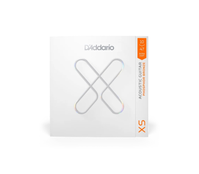 Struny do gitar akustycznych D’ADDARIO XS PHOSPHOR BRONZE EXTRA LIGHT 10-47