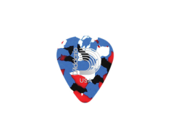 Набір медіаторів D’ADDARIO 1CMC2-10 Classic Multi-Color Celluloid Guitar Picks 10 pack Light