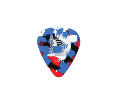 Набір медіаторів D’ADDARIO 1CMC2-10 Classic Multi-Color Celluloid Guitar Picks 10 pack Light