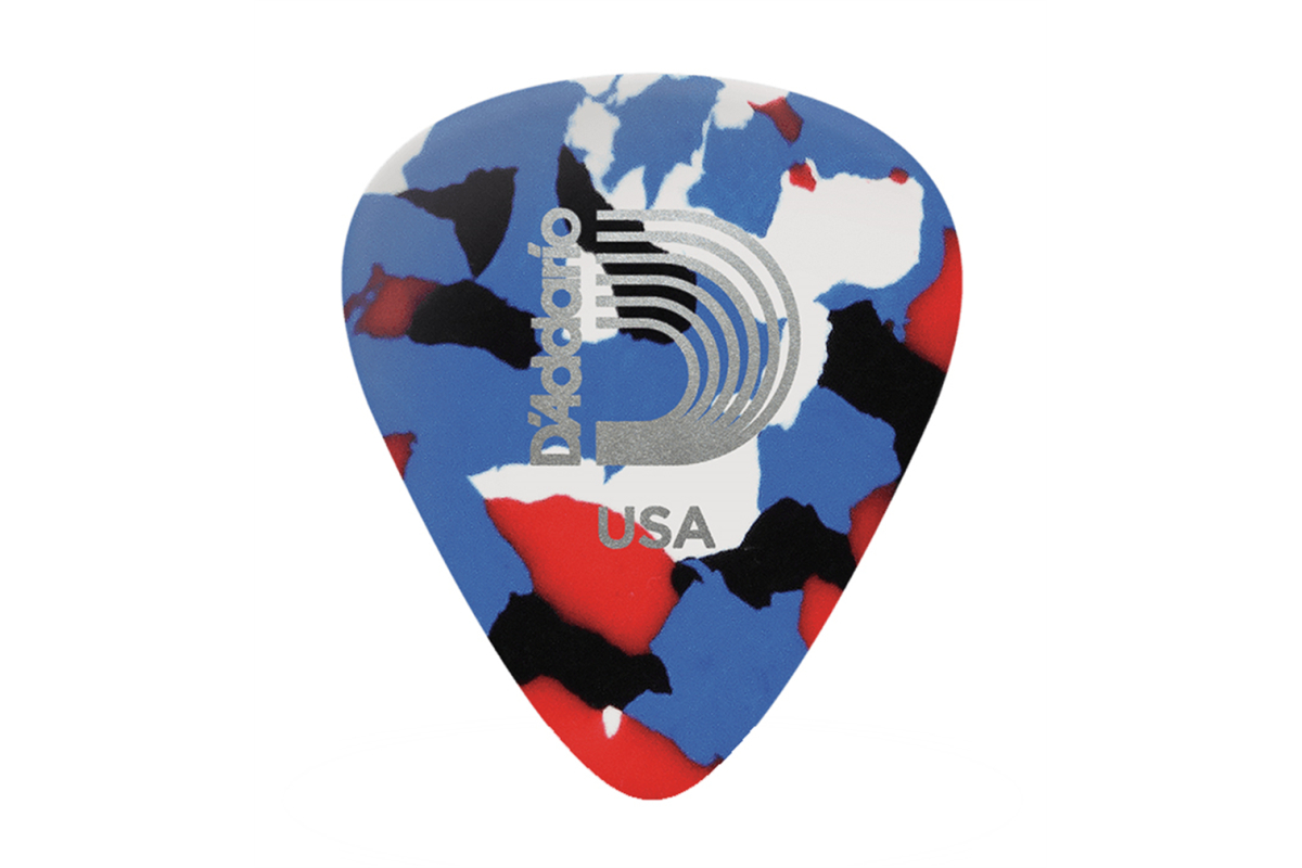 Набір медіаторів D’ADDARIO 1CMC4-10 Classic Multi-Color Celluloid Guitar Picks 10 pack Medium
