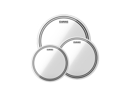 Набір пластиків EVANS ETP-EC2SCLR-S EC2S CLEAR STANDARD TOM PACK (12", 13", 16")