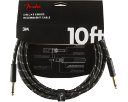 Кабель інструментальний FENDER CABLE DELUXE SERIES 10' BLACK TWEED