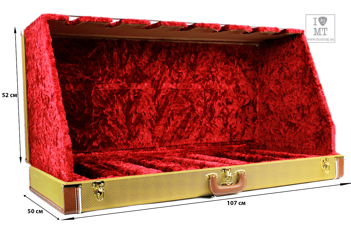 Стенд гітарний FENDER CLASSIC SERIES CASE STAND TWEED 7 GUITAR