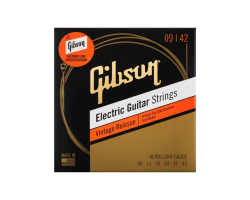 Струни для електрогітар GIBSON SEG-HVR9 VINTAGE REISSUE 9-42 ULTRA LIGHT