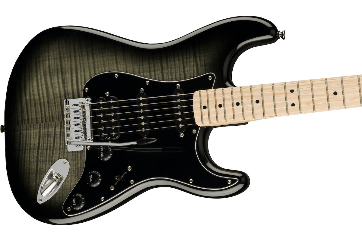 Електрогітара SQUIER AFFINITY SERIES STRATOCASTER HSS MN BLACK BURST