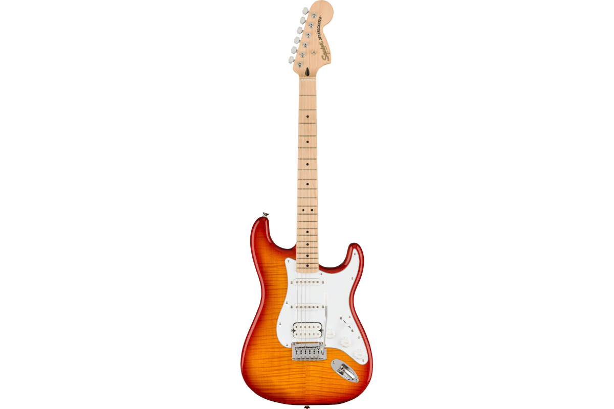 Електрогітара SQUIER AFFINITY SERIES STRATOCASTER HSS MN SIENNA SUNBURST