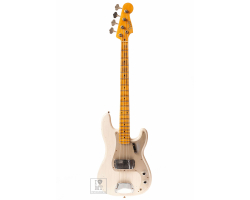 Gitara basowa FENDER CUSTOM SHOP 1959 PRECISION BASS JOURNEYMAN RELIC AGED WHITE BLONDE