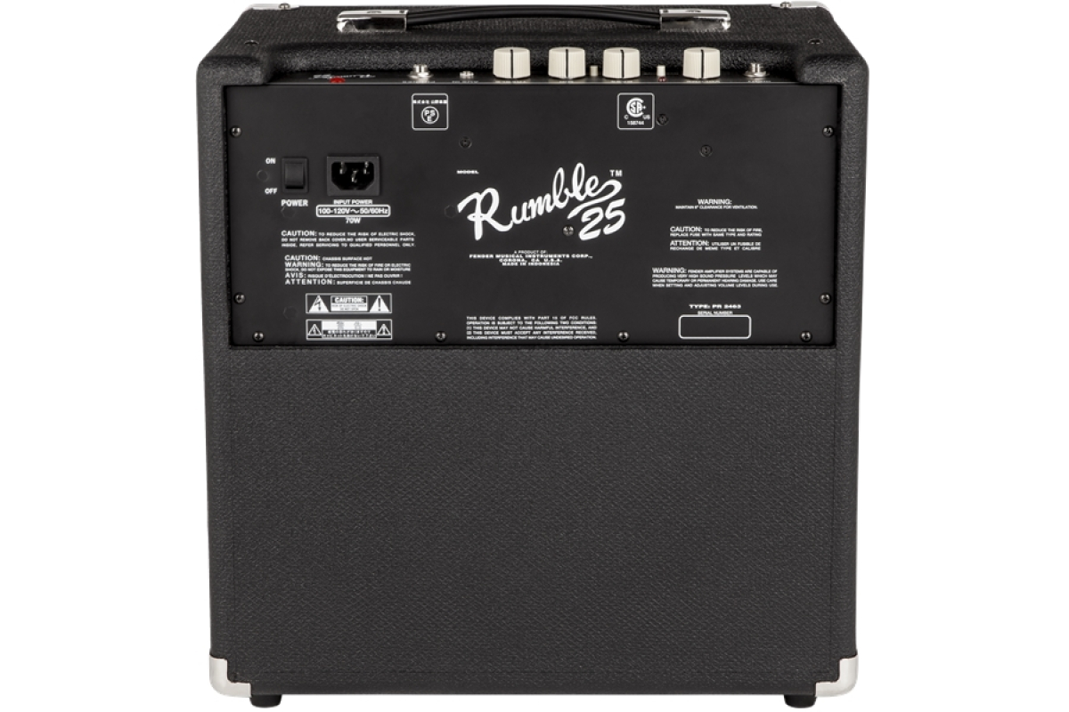 Гітарний комбопідсилювач FENDER RUMBLE 25