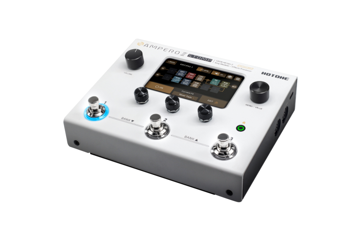 Гітарний процесор ефектів HOTONE AUDIO AMPERO II STOMP