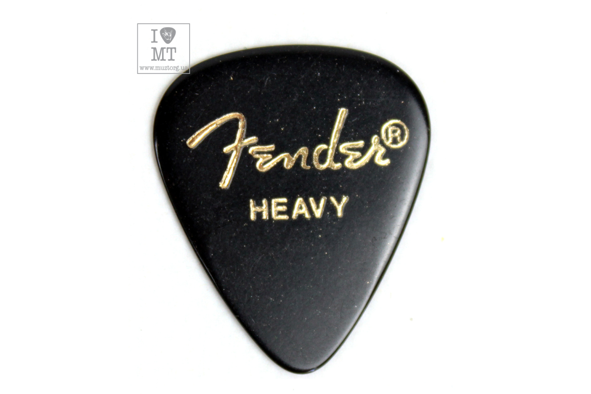 Медіатор FENDER 351 SHAPE BLACK H 1 GROSS