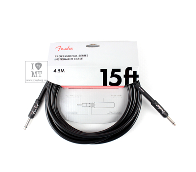 Кабель інструментальний FENDER CABLE PROFESSIONAL SERIES 15' BLACK