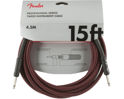 Кабель інструментальний FENDER CABLE PROFESSIONAL SERIES 15' RED TWEED Кабель інструментальний FENDER CABLE PROFESSIONAL SERIES 15' RED TWEED