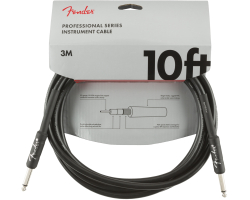 Кабель інструментальний FENDER CABLE PROFESSIONAL SERIES 10' BLACK Кабель інструментальний FENDER CABLE PROFESSIONAL SERIES 10' BLACK
