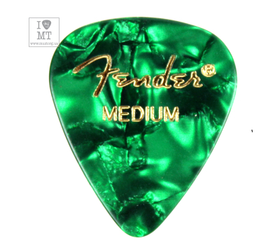 Медіатор FENDER 351 GREEN PICK GROSS MEDIUM