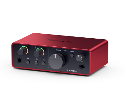 Аудіоінтерфейс FOCUSRITE Scarlett Solo 4th Gen
