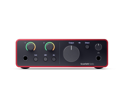 Аудіоінтерфейс FOCUSRITE Scarlett Solo 4th Gen