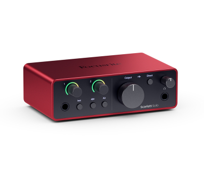 Аудіоінтерфейс FOCUSRITE Scarlett Solo 4th Gen