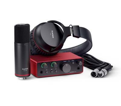 Комплект для звукозапису FOCUSRITE Scarlett Solo Studio 4th Gen