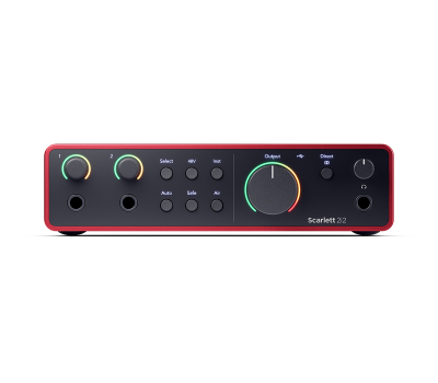 Аудіоінтерфейс FOCUSRITE Scarlett 2i2 4th Gen