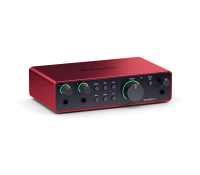 Аудіоінтерфейс FOCUSRITE Scarlett 2i2 4th Gen