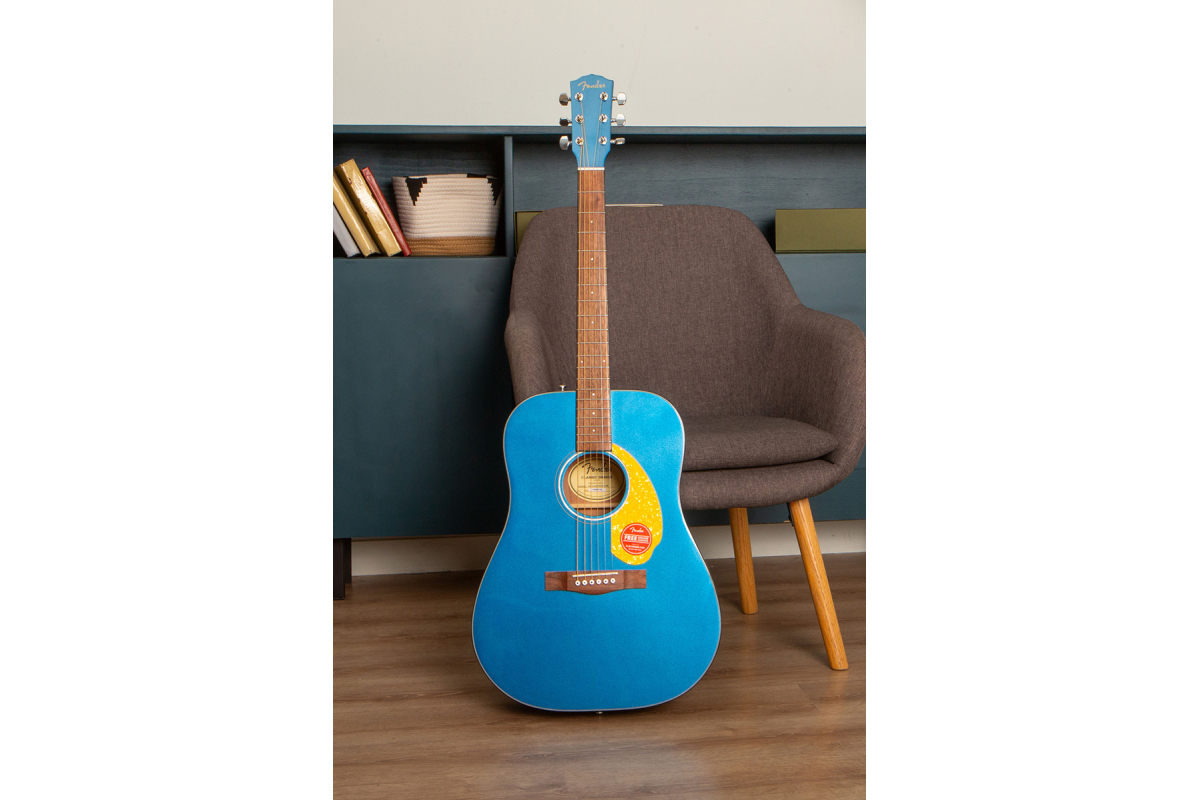 Gitara akustyczna FENDER CD-60S FSR BLUE PEARL w/YELLOW PICKGUARD