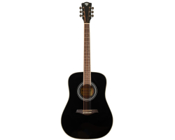Гітара акустична ROCKDALE Maverick D6 BLACK Gloss