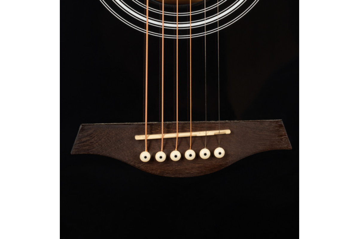 Гітара акустична ROCKDALE Maverick D6 BLACK Gloss