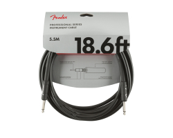 Кабель інструментальний FENDER CABLE PROFESSIONAL 18.6' BLACK Кабель інструментальний FENDER CABLE PROFESSIONAL 18.6' BLACK