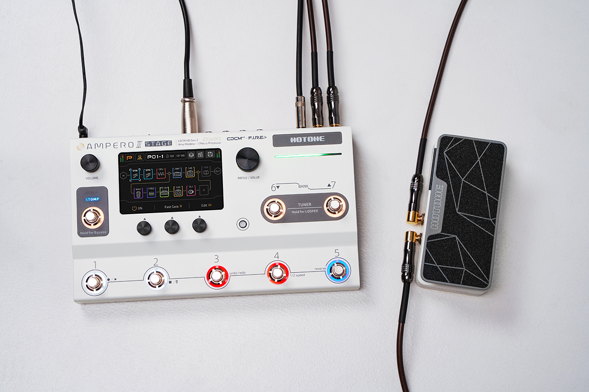 Педаль експресії HOTONE AUDIO AMPERO II PRESS EXPRESSION PEDAL