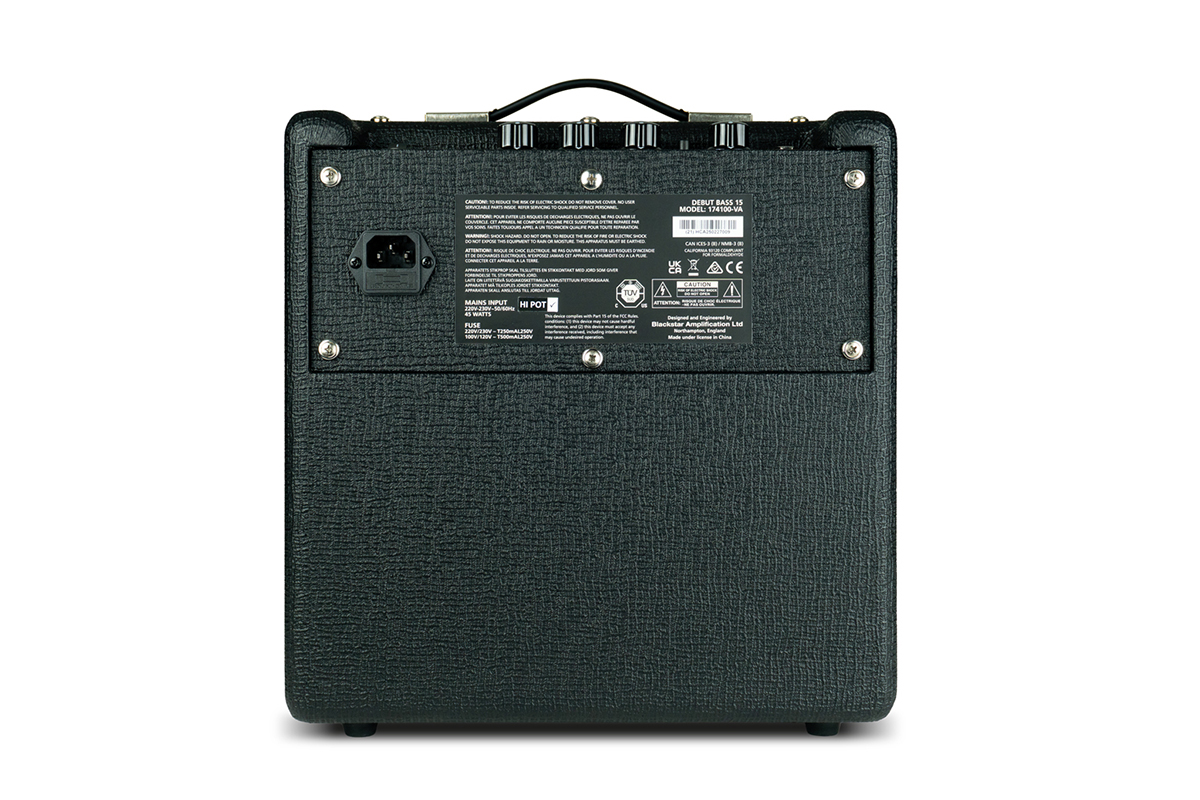 Гітарний комбопідсилювач BLACKSTAR DEBUT BASS 15