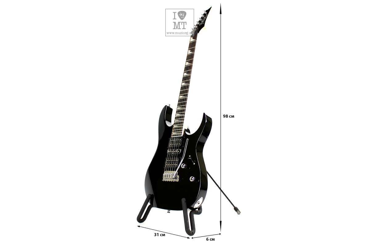 Електрогітара IBANEZ GRG170DX BKN